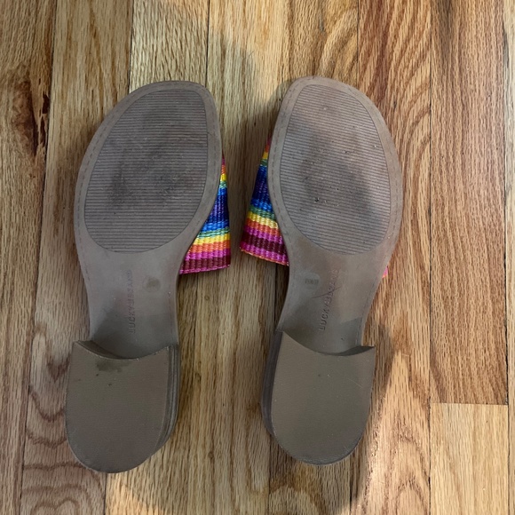 LUCKY BRAND frijana sandals multi colors Sz 8.5 - Picture 9 of 9